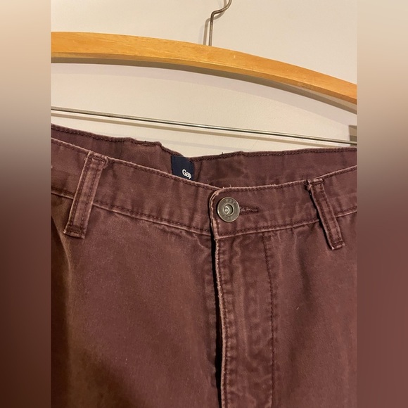 Gap Men’s Maroon Khaki Pants chinos - Picture 3 of 5